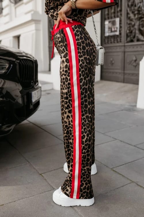 Trening Catifea Animal Print
