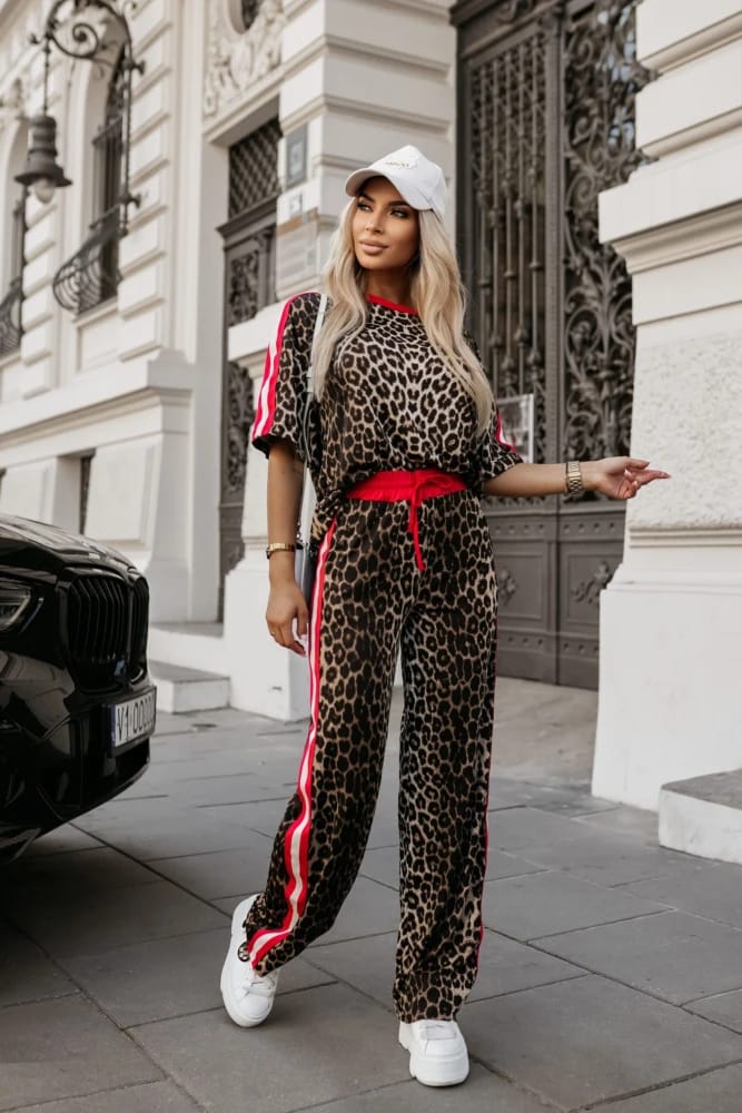 Trening Catifea Animal Print