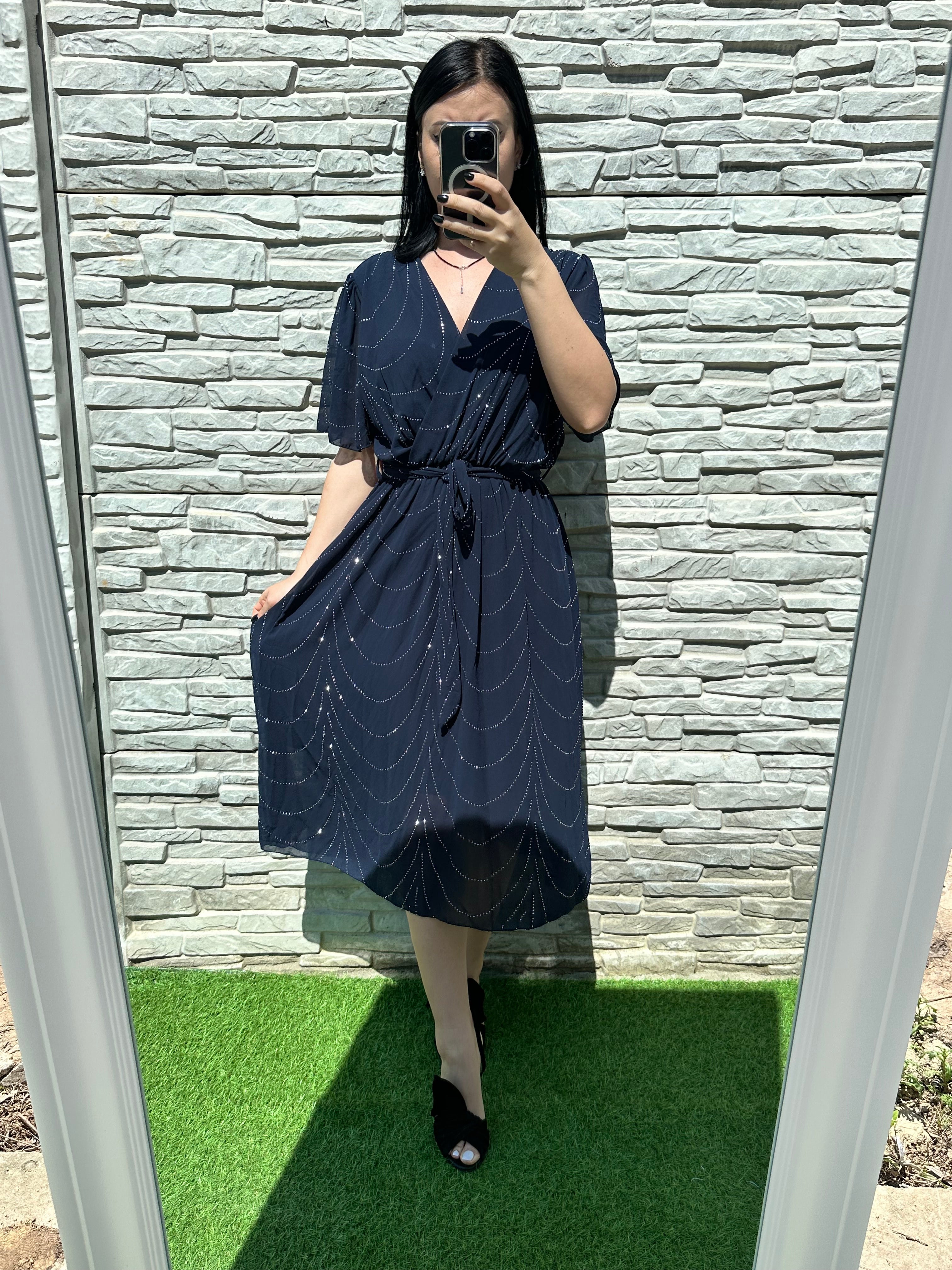 Rochie Voal Stras