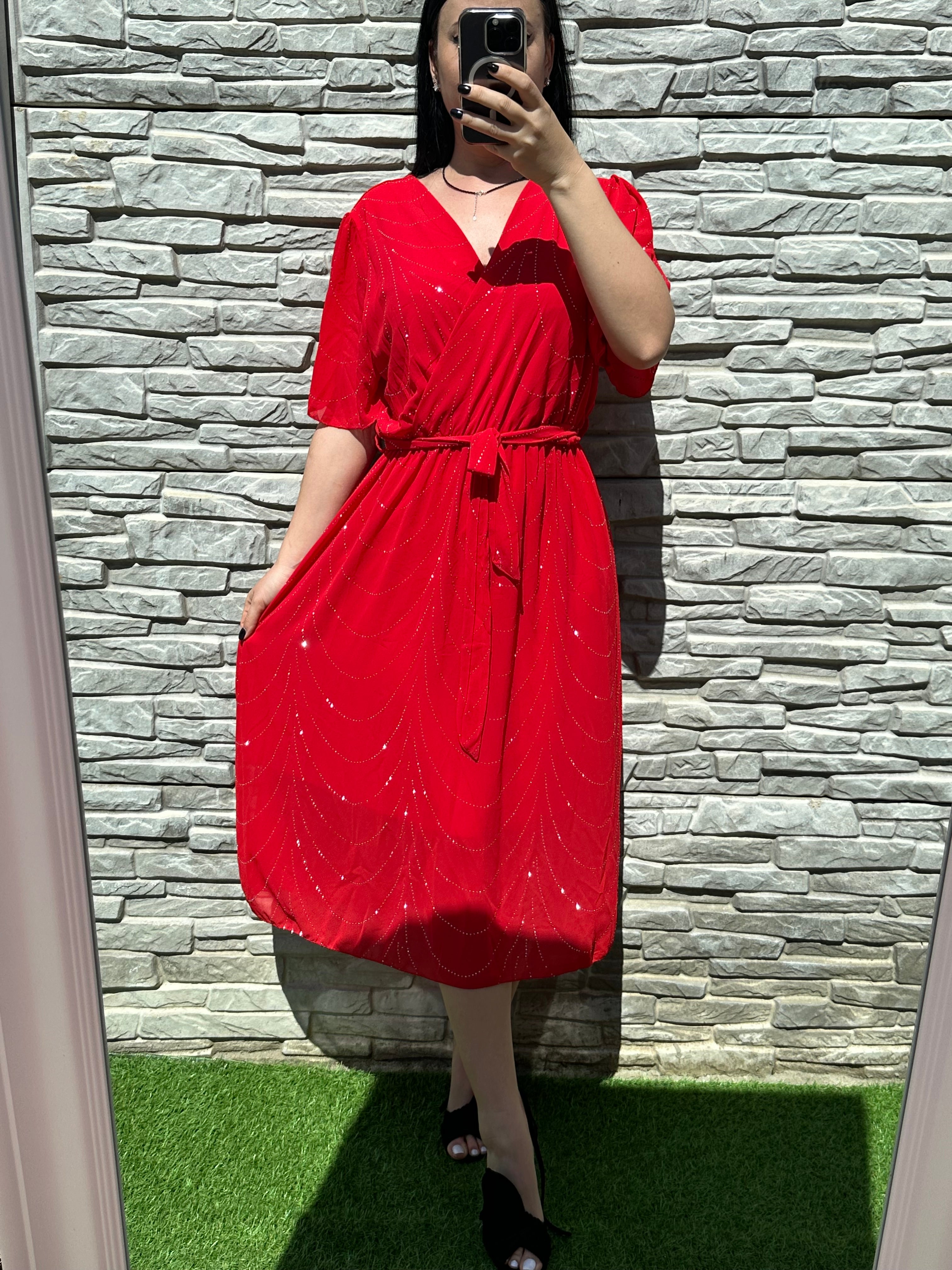Rochie Voal Stras